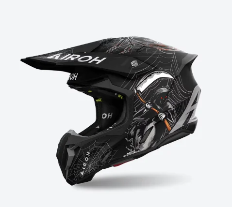 Capacete Airoh Twist 3 Arcade Fosco - Spinelli Motos Boutique